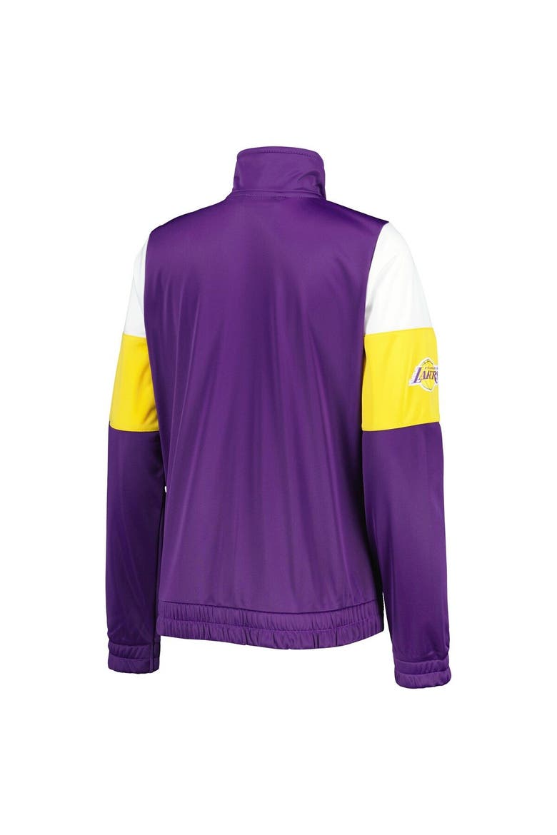 Women's G-III 4Her by Carl Banks Purple Los Angeles Lakers Change Up Full-Zip Track Jacket, Alternate, color, Purple