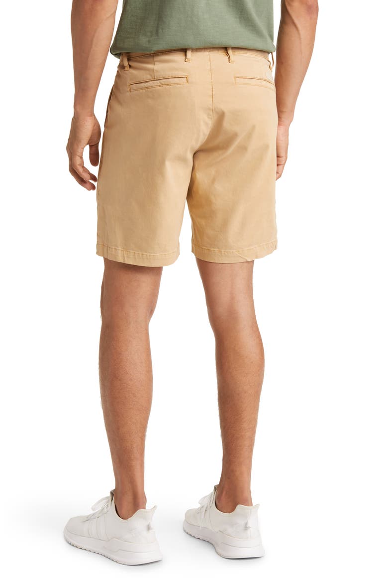 Wanderer 8.5-Inch Stretch Cotton Chino Shorts, Alternate, color, SULFUR WHEAT FIELDS
