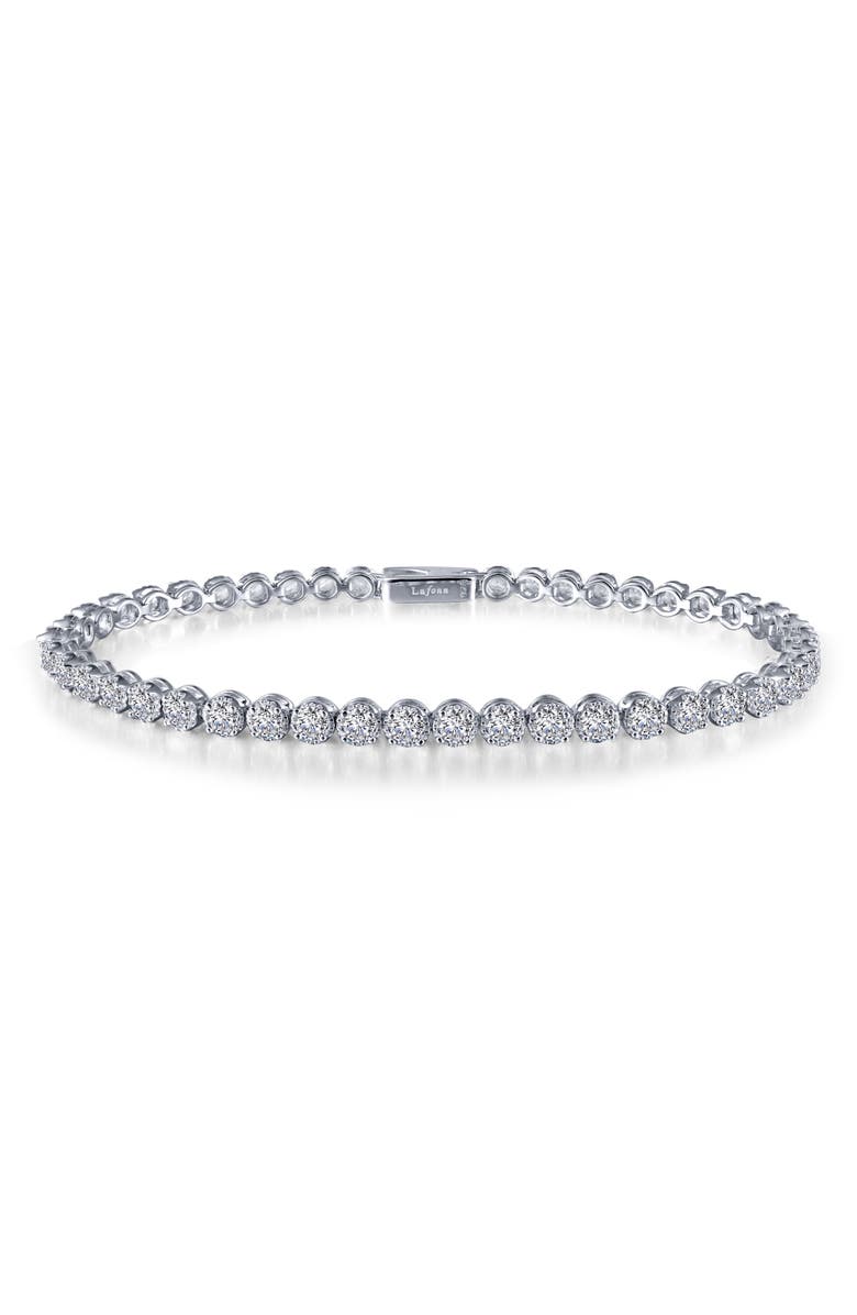 Lafonn Simulated Diamond Tennis Bracelet, Main, color, 