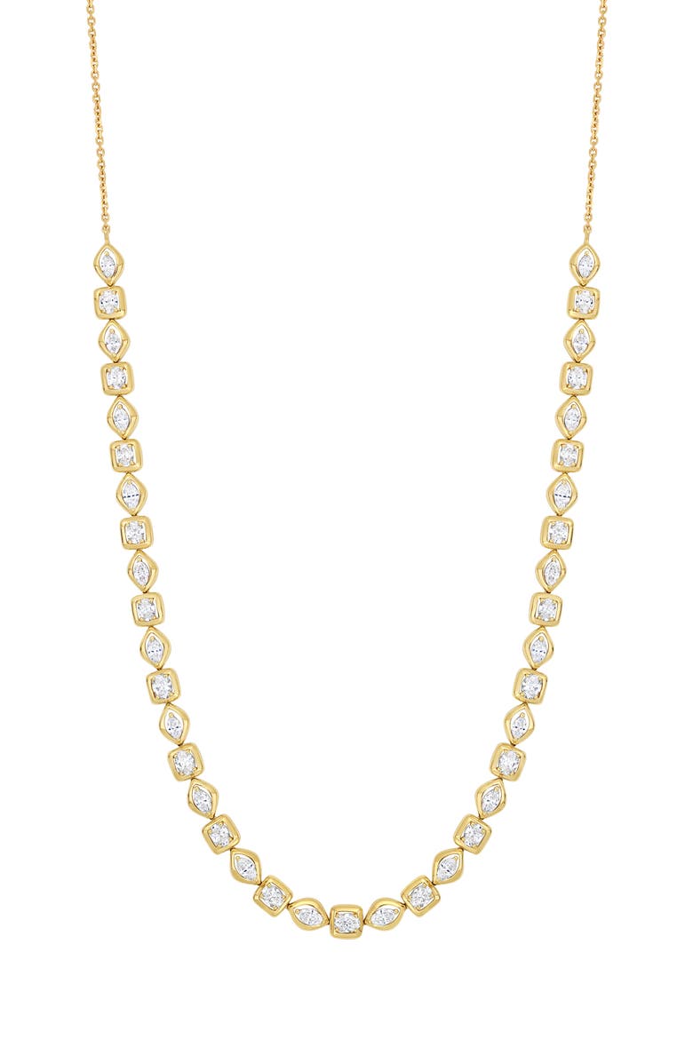Maya Diamond Necklace (Nordstrom Exclusive), Main, color, 18K YELLOW GOLD