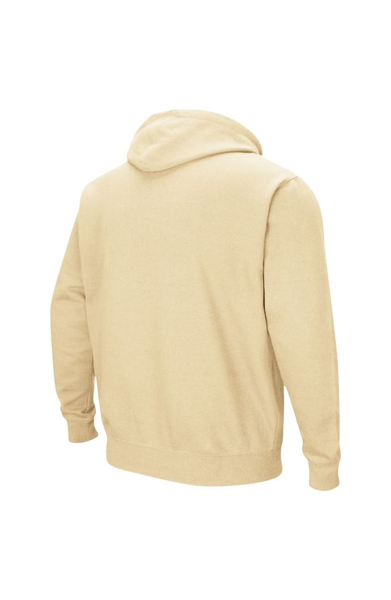 COLOSSEUM Men's Colosseum Gold Purdue Boilermakers Arch & Logo 3.0 Pullover Hoodie, Alternate, color, Gold