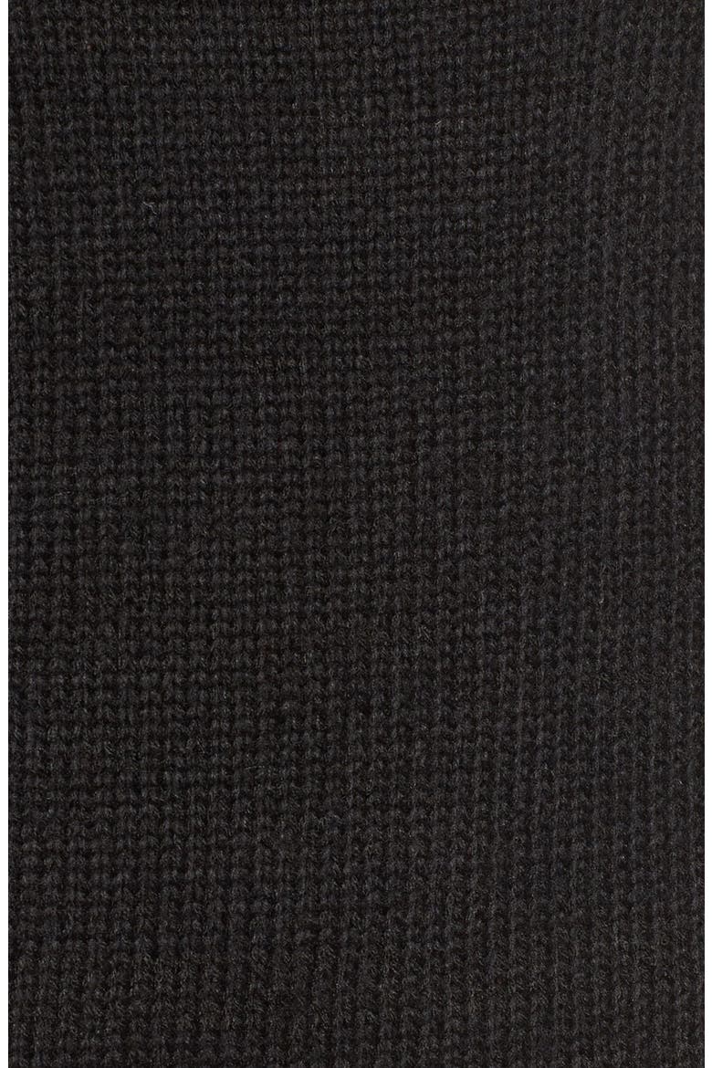 Turtleneck Sweater Dress, Alternate, color, BLACK