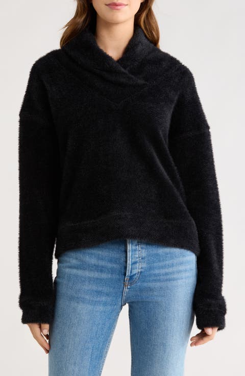 Rowan Fuzzy Cowl Neck Sweater