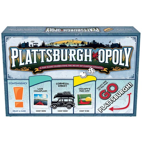 Plattsburgh Opoly Board Game