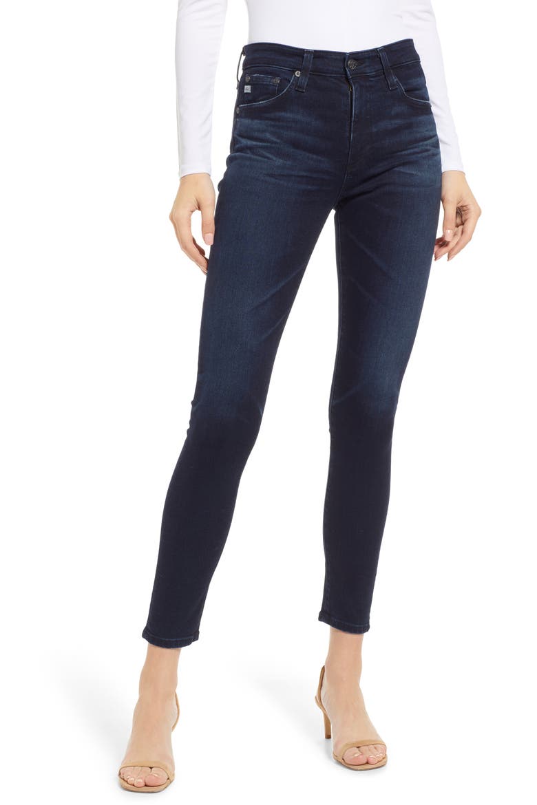 The Farrah Ankle Skinny Jeans, Main, color, 4 YEARS ENCORE