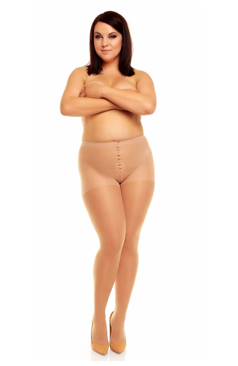 Glamory Hosiery Vital 70 Pantyhose, Alternate, color, Make Up