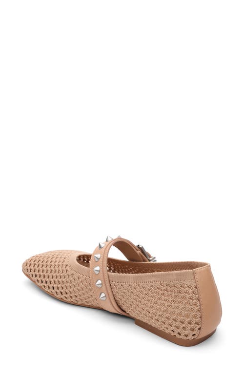 Ash Interwoven Ballerinas In Sand/sand