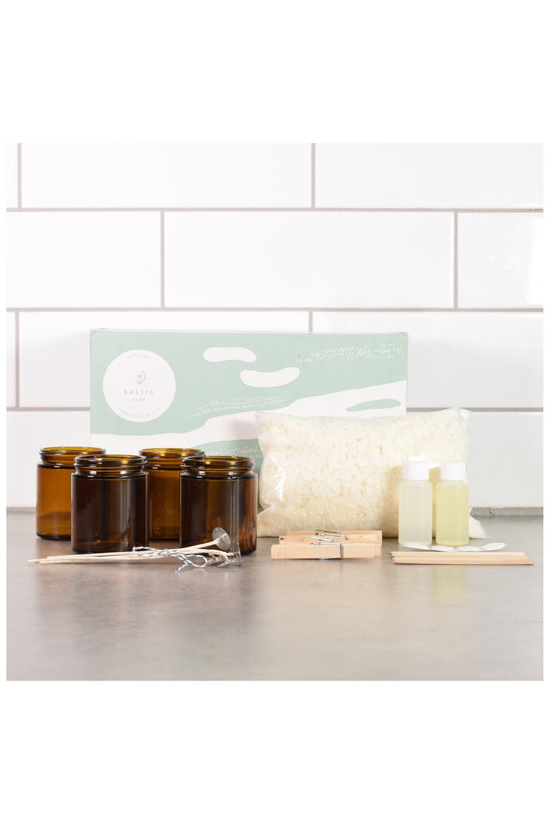 Soy Wax Candle Making Kit, Alternate, color, NO COLOR