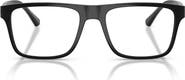 Emporio Armani 54mm Rectangular Optical Glasses