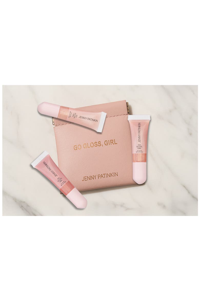 Go Gloss, Girl Lipgloss Set, Alternate, color, PINK/ PEACH/ BEIGE