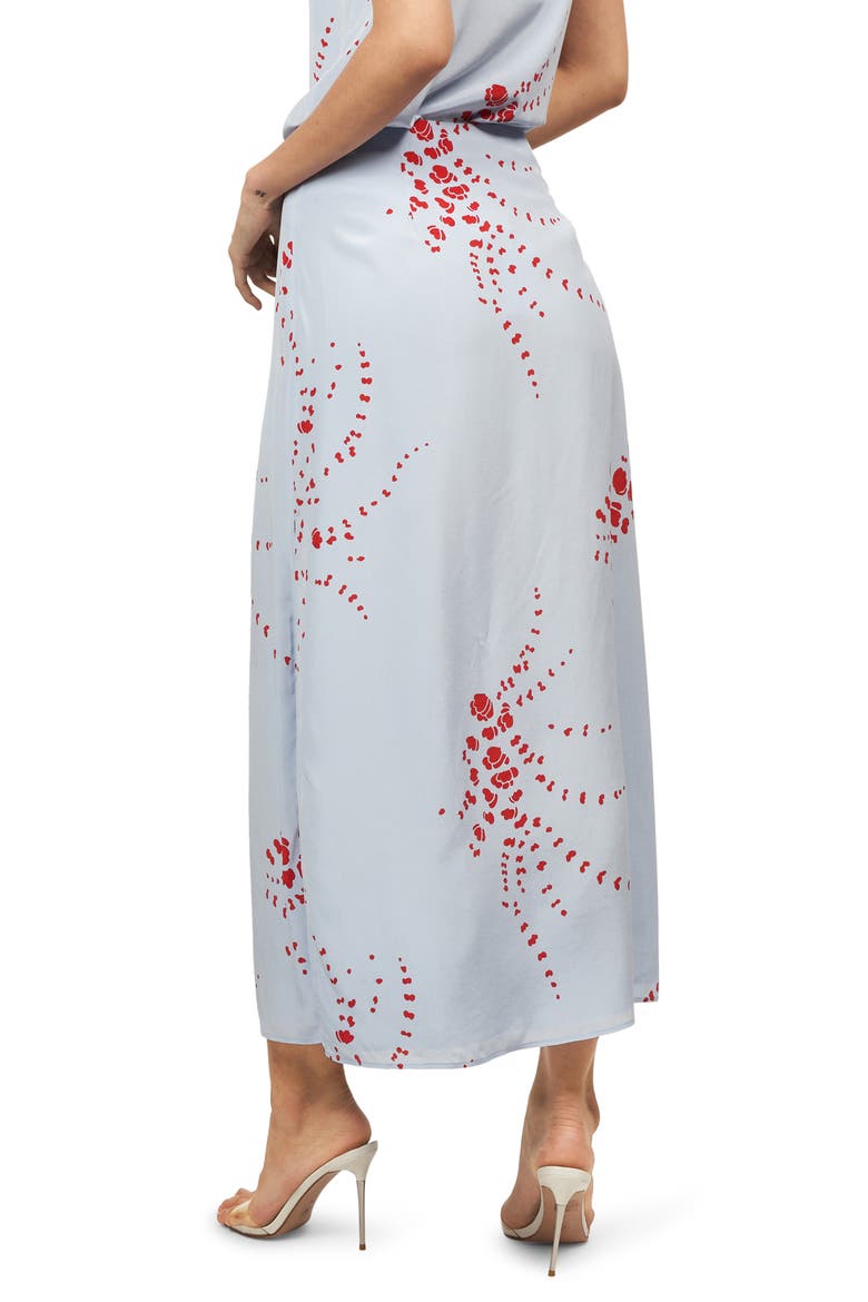 Viv Print Maxi Skirt, Alternate, color, HEAVEN BLUE MULTI