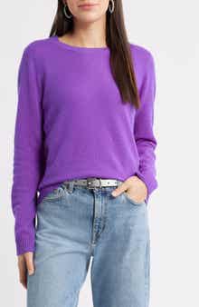 Caslon® Cashmere Crewneck Sweater