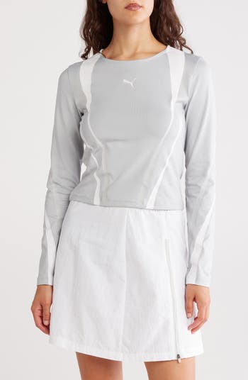 ■PUMA■ Dare to long sleeve tee evening sky 63324623 633246 DARE TO Women's Graphic Long Sleeve Tee | PUMA