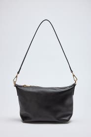 Forever & Always Shoes Nila Bassepi Leather Slouchy Shoulder Bag