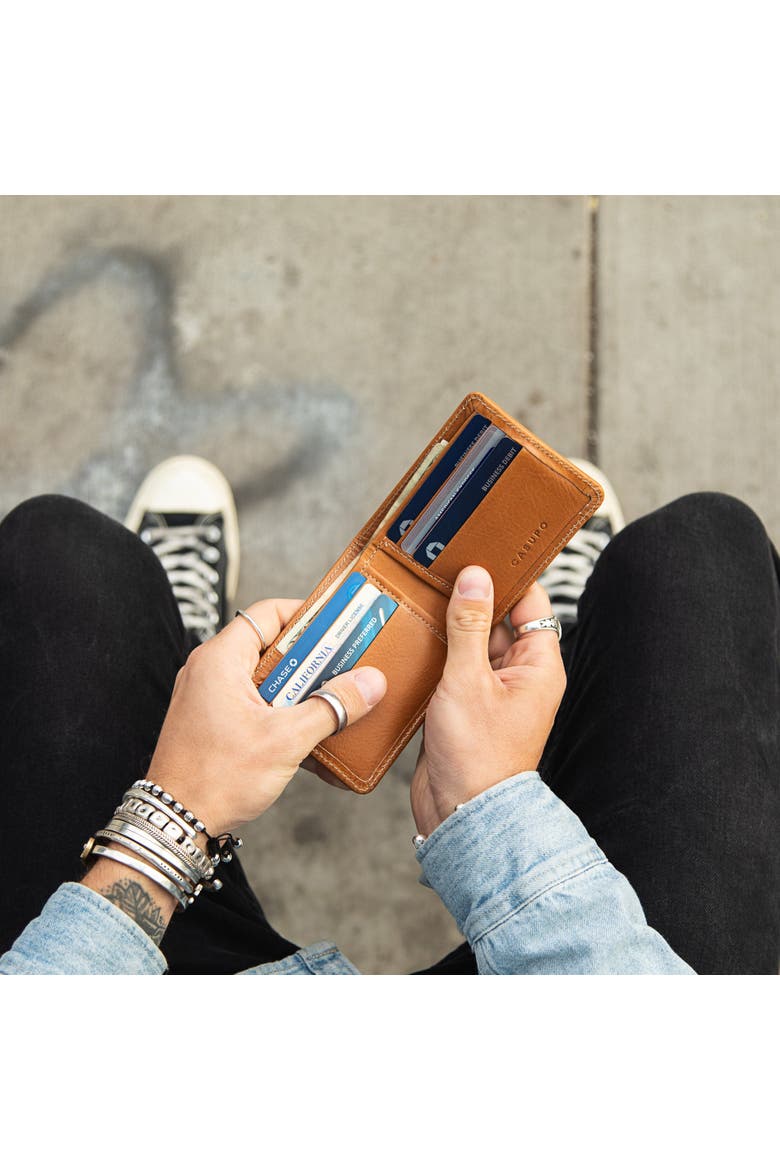 Large Billfold Wallet, Alternate, color, Natural
