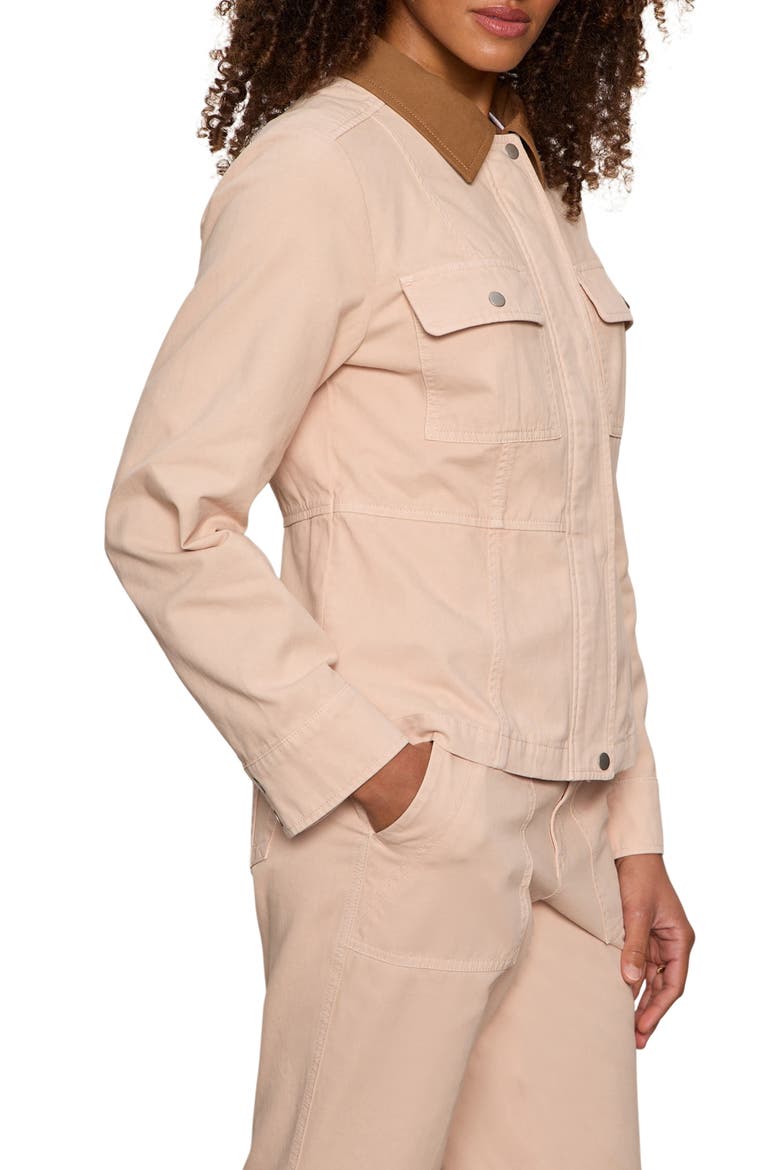 Haven Utility Jacket, Alternate, color, ROSE PINK TEA