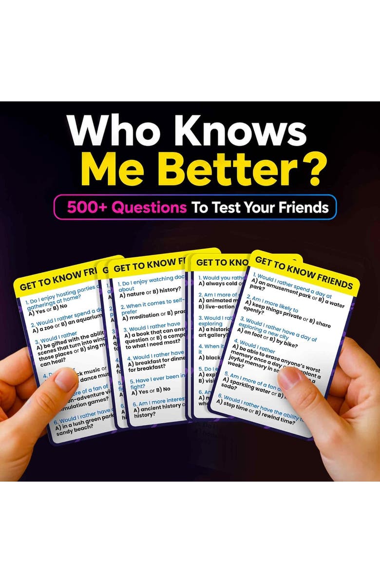 Quokka Who Knows Better? Trivia Card Games for Kids & Family, Alternate, color, Original