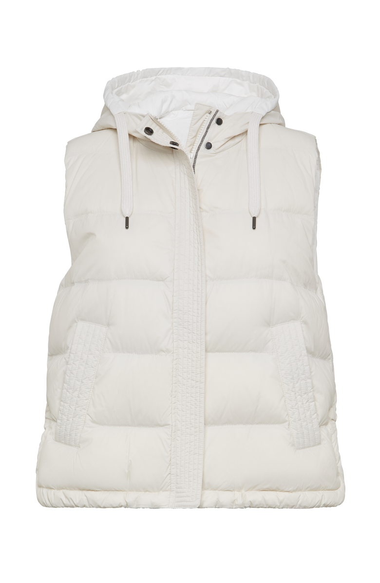 Brunello Cucinelli Nylon down vest, Main, color, 