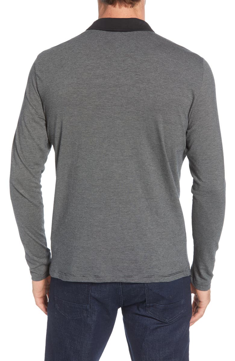 Robert Barakett Renwick Regular Fit Long Sleeve Polo, Alternate, color,