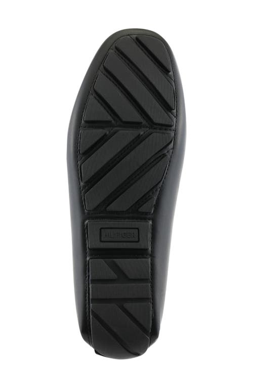 Tommy Hilfiger Atino Logo Strap Driver In Black