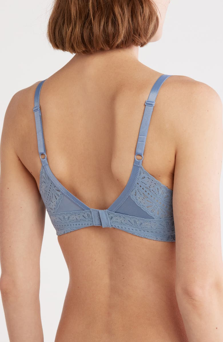 b.tempt'd by Wacoal Future Foundation Wireless T-Shirt Bra, Alternate, color, Troposphere