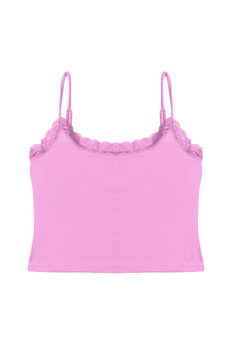 Cheeky Cherry Ultra Smooth Lace Camisole, Alternate, color, 