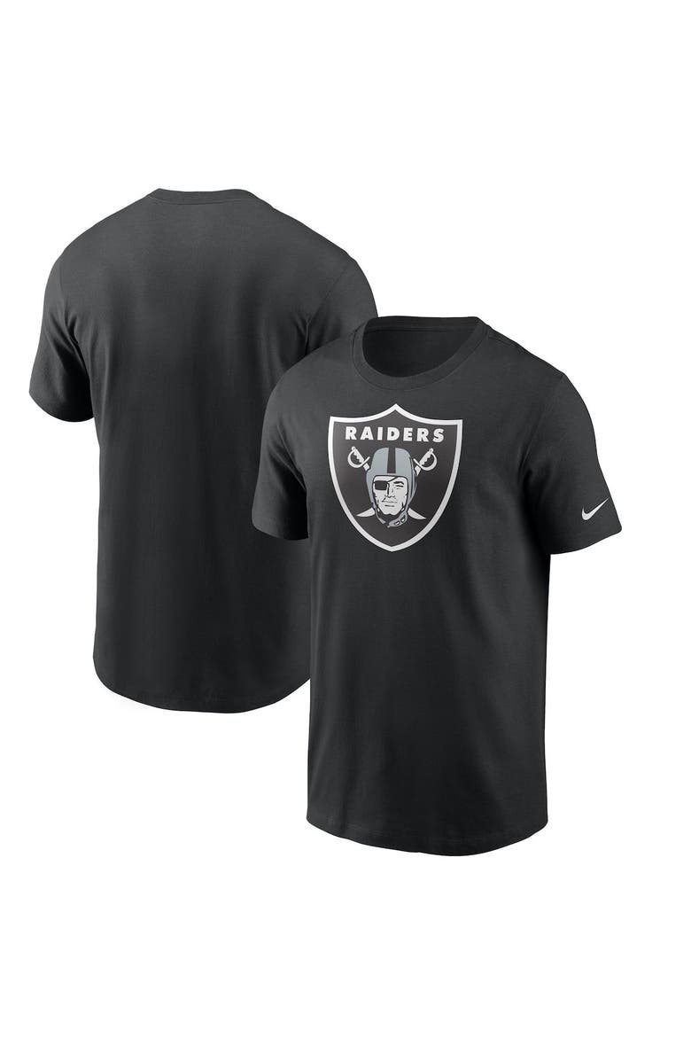 Men's Nike Black Las Vegas Raiders Primary Logo T-Shirt, Main, color, BLACK