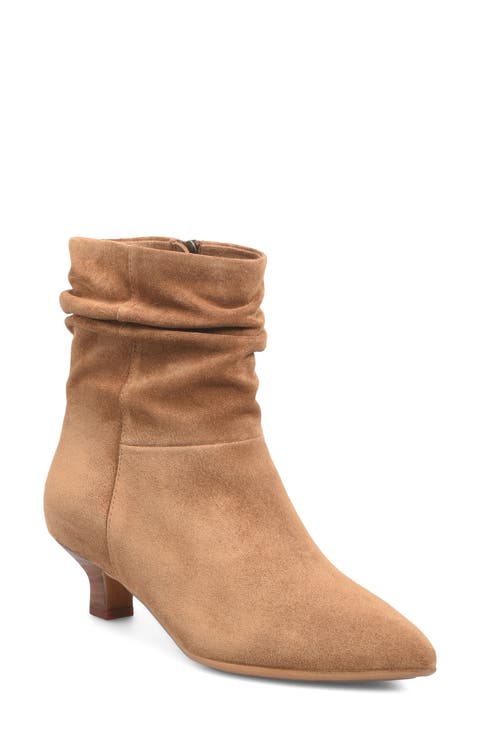 Suzan Leather Bootie