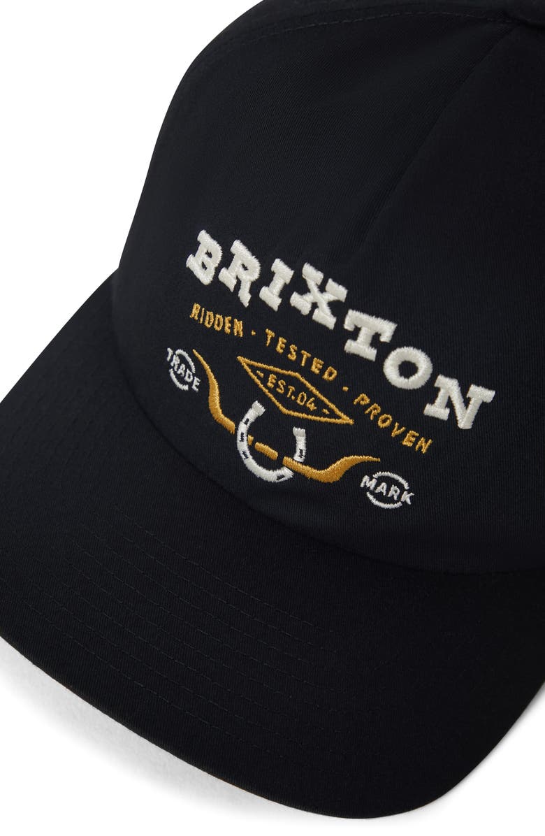 Brixton Beekman Herringbone Driving Cap, Alternate, color, Black