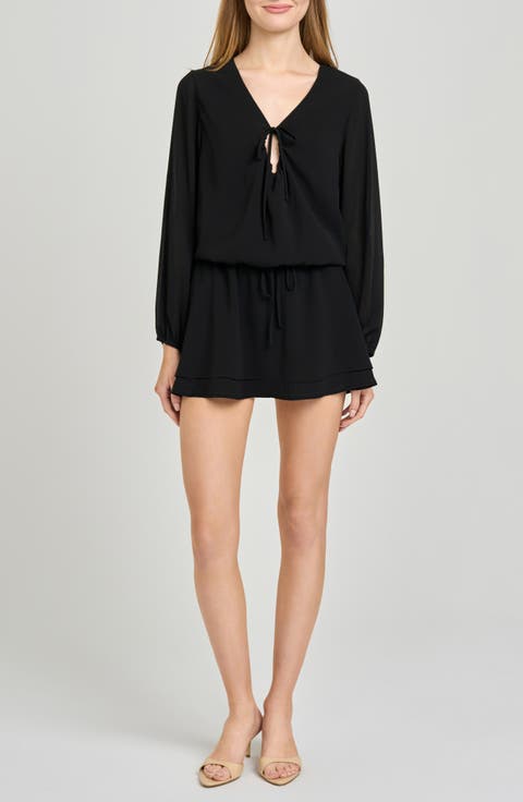 Nila Long Sleeve Minidress
