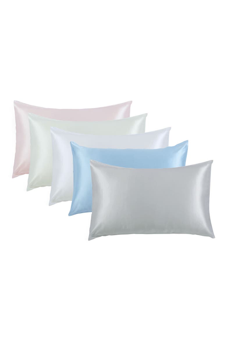 100% Pure Mulberry Silk Pillow Case, Alternate, color, IVORY