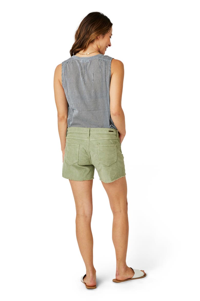 Oahu 4" Short, Alternate, color, Olive