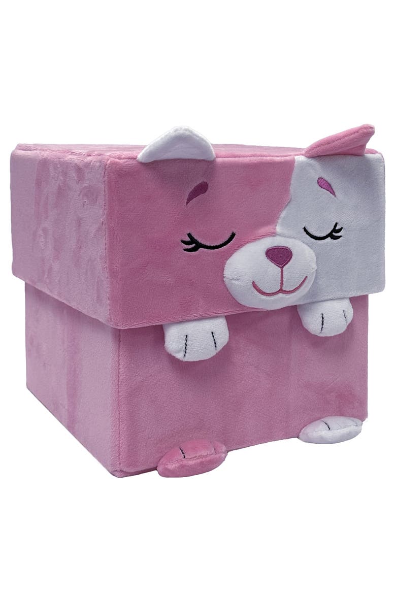 Adorable Storables Cat Pink & White 8 Inches Ages 1+, Main, color, Multicolored