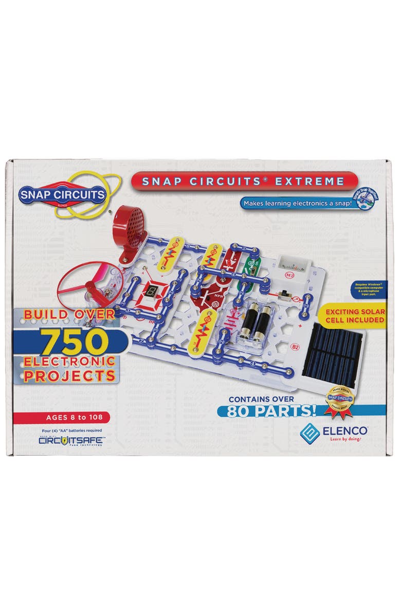 Snap Circuits Extreme Electronics Science Exploration Stem Kit, Main, color, Multicolored
