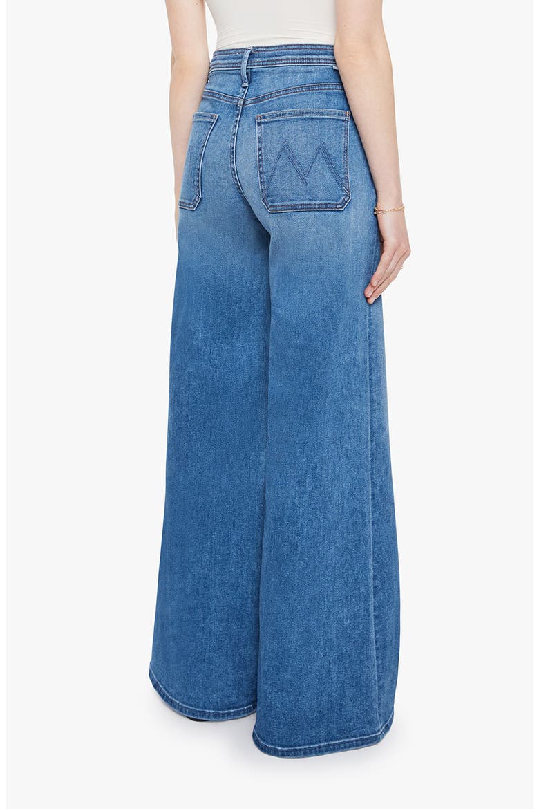 The Drawn Undercover Prep Sneak Wide Leg Jeans, Alternate, color, FUZZY WUZZY WAS A BEAR