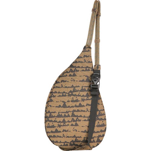 Kavu Mini Rope Bag In Brown