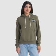 Nike Women's Nike Olive Seattle Seahawks 2025 Salute to Service Sideline Standard Issue Dri-FIT Hoodie