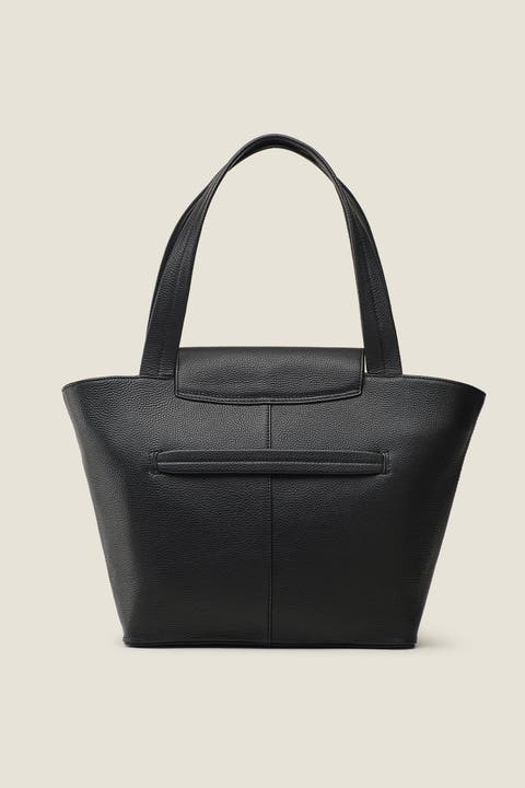 Muse Organized Leather Work Tote