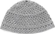MANGO Openwork Knit Beanie