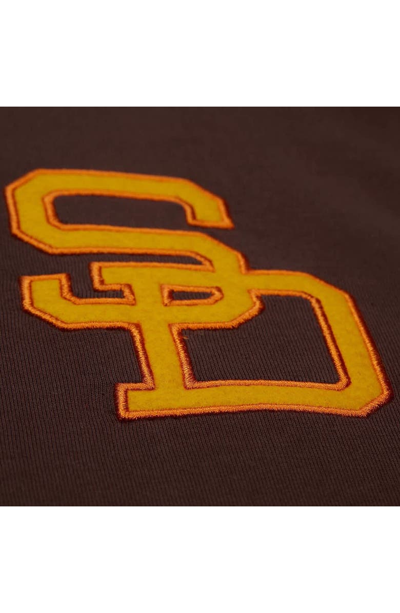 Mitchell & Ness Men's Mitchell & Ness Tony Gwynn Brown San Diego Padres Legends Collection Vintage Logo T-Shirt, Alternate, color, Brown