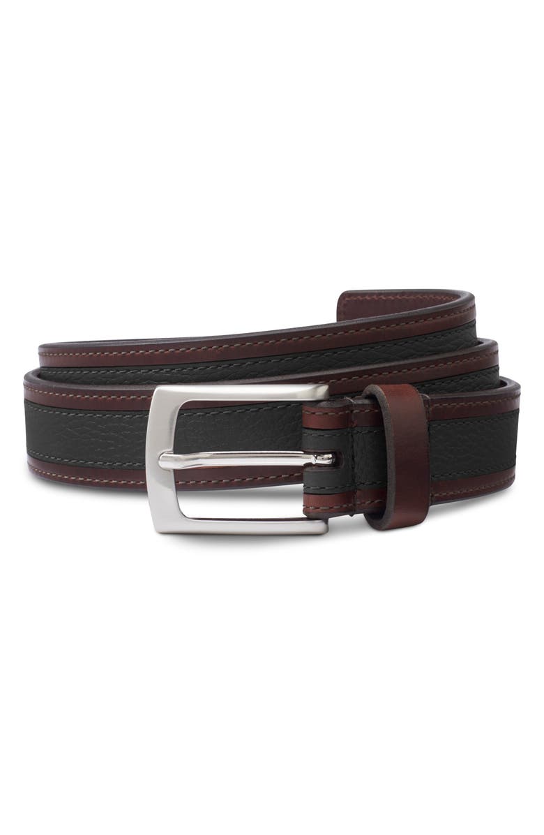Allen Edmonds Nashua Street Leather Belt, Main, color, 
