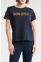 selected Navy/ Gold Foil