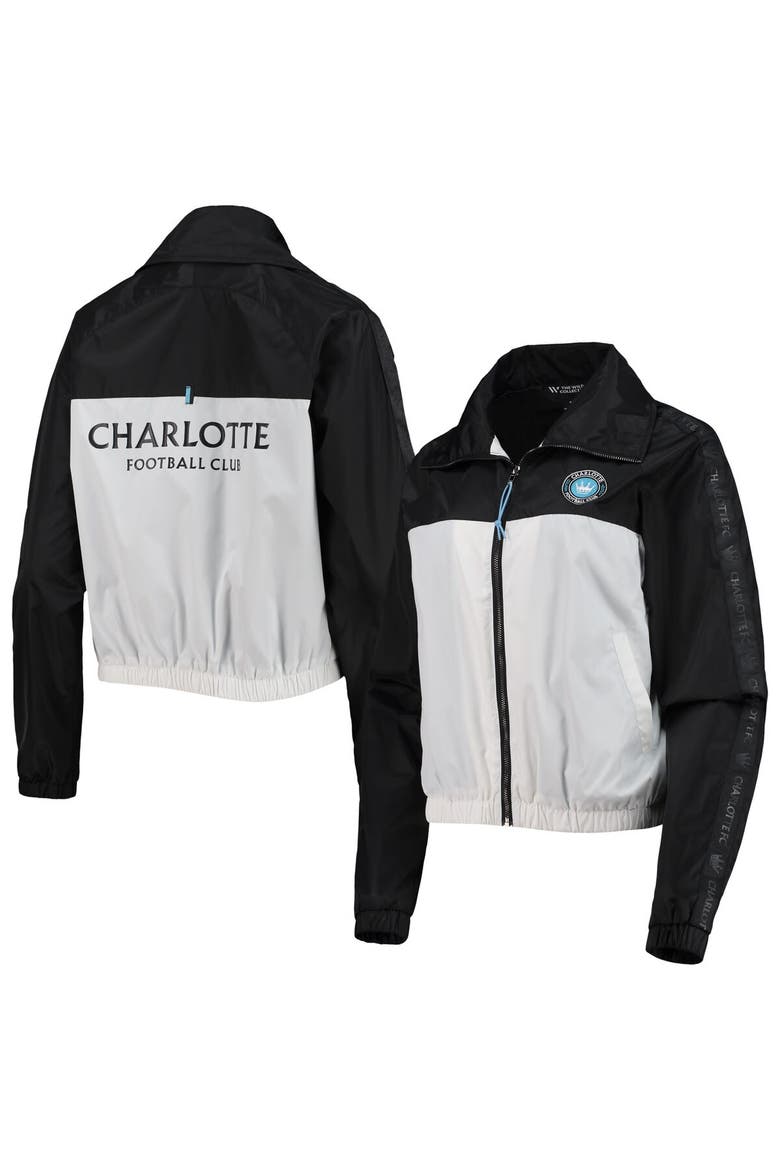 Women's The Wild Collective Black Charlotte FC Anthem Full-Zip Jacket, Main, color, Black