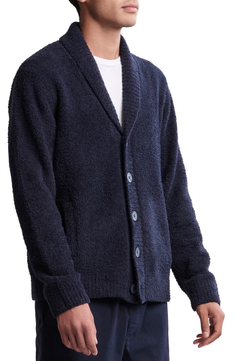 Barefoot Dreams<sup>®</sup> CozyChic<sup>®</sup> Shawl Collar Cardigan, Alternate, color, Indigo