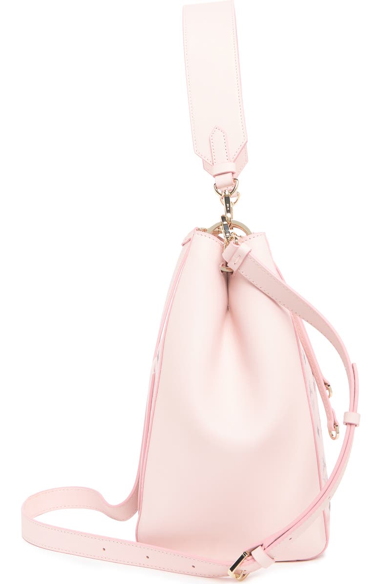 MCM Medium Aren VI Leather Hobo Bag, Alternate, color,