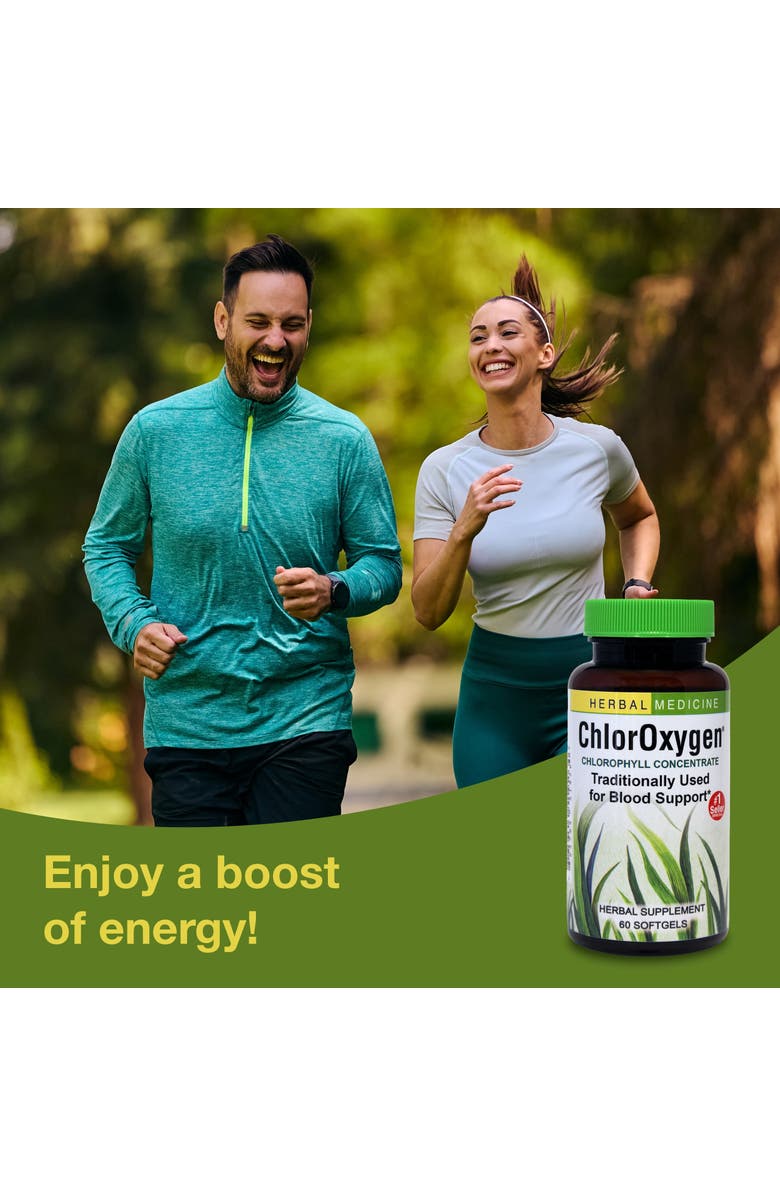 Trace Minerals ChlorOxygen Chlorophyll Concentrate - Aids Healthy Blood Circulation - High-Altitude Environment Support - Energy Support - 60 Softgels, Alternate, color, 
