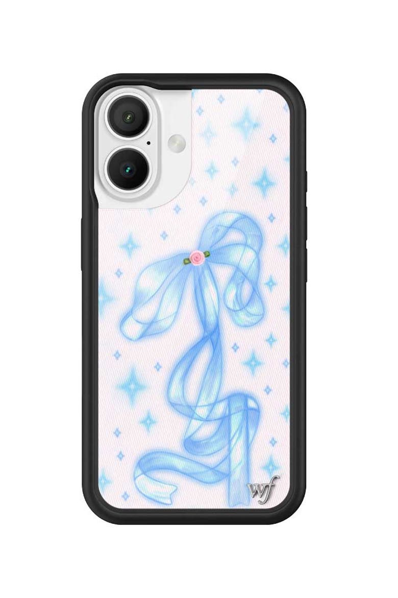 Sparkle Girl iPhone Case, Alternate, color, Blue