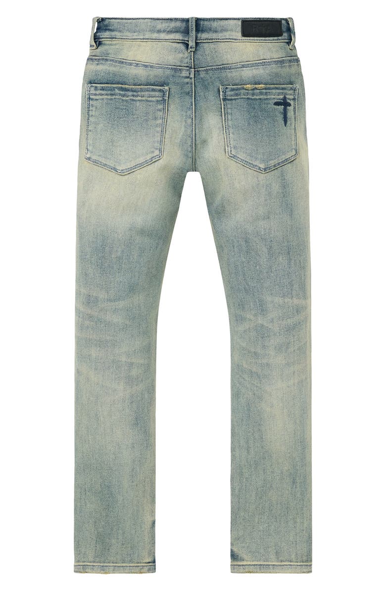 RtA Kids' Benson Skinny Jeans, Alternate, color, Dawn Wave