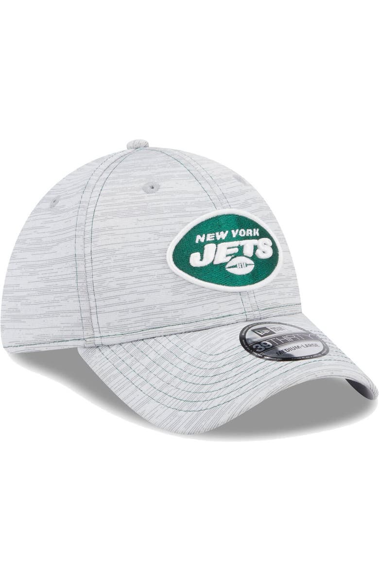 New Era Men's New Era Gray New York Jets Speed 39THIRTY Flex Hat, Alternate, color, Gray