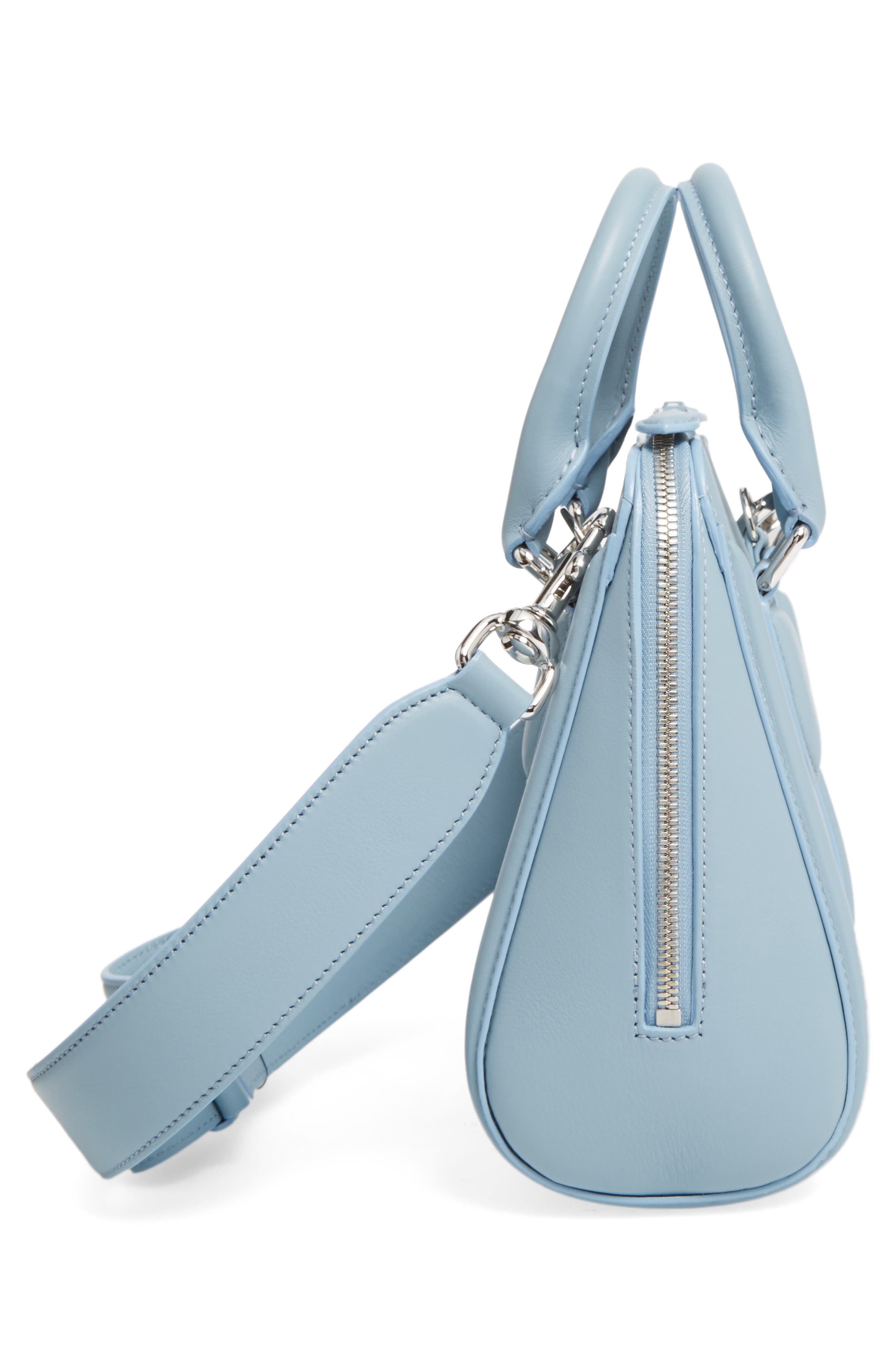 McQueen Alexander McQueen Small Heroine Leather Satchel, Alternate, color, 